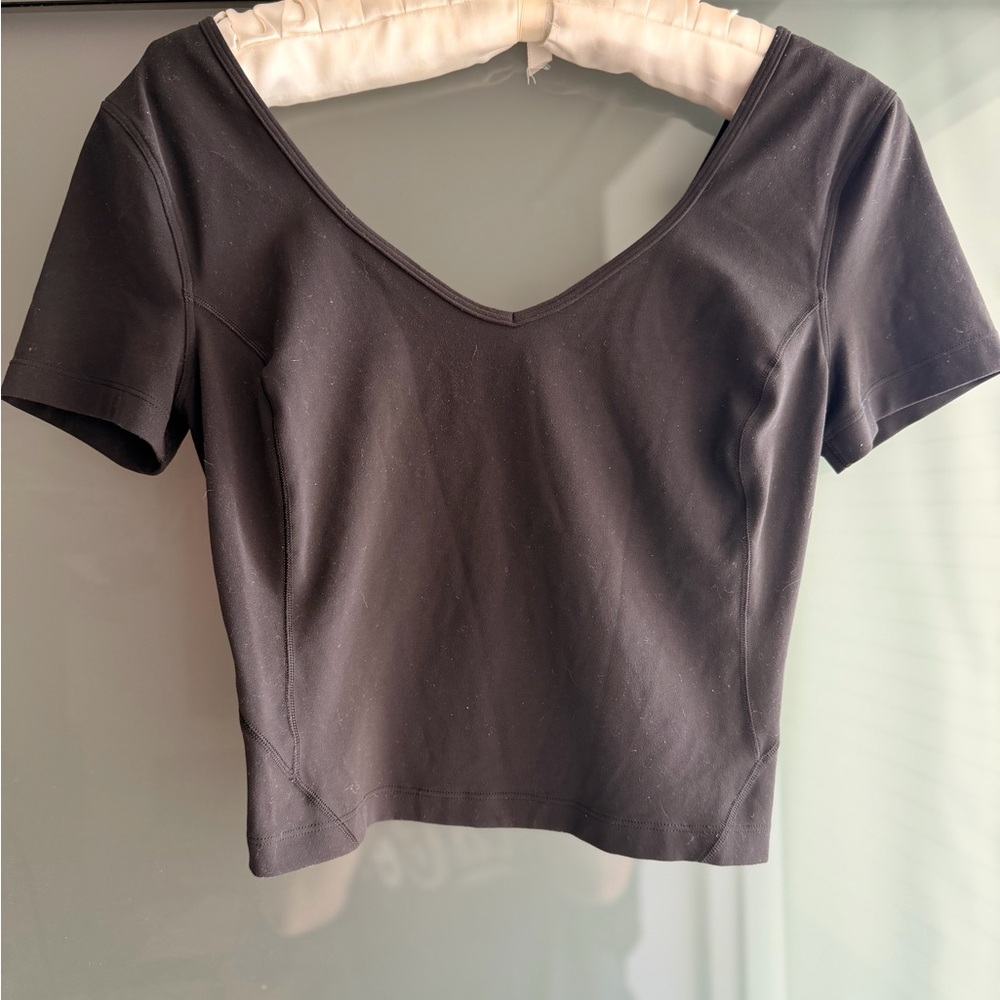 lululemon athletica Align Short Sleeve Cropped V-Neck